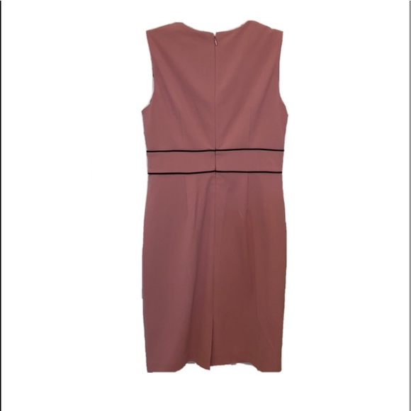NINE WEST MAUVE PINK SHIFT DRESS SHEATH DRESS SZ 2 CAREER DRESS NEW WITH TAGS - Picture 6 of 12